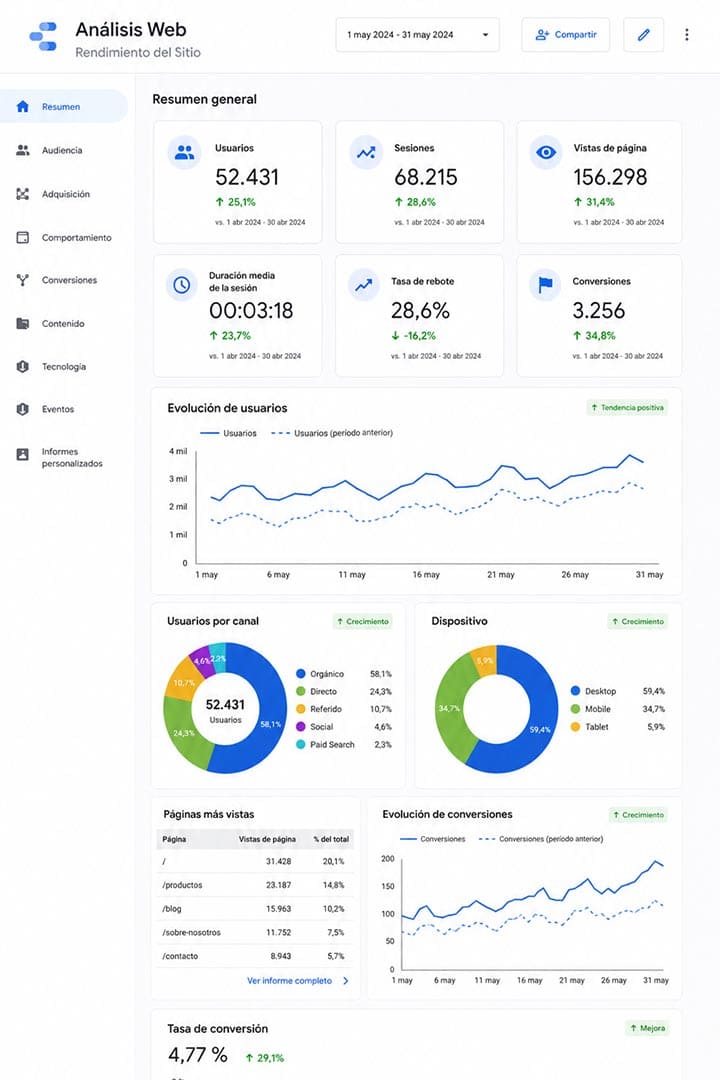 servicio seo para webs
