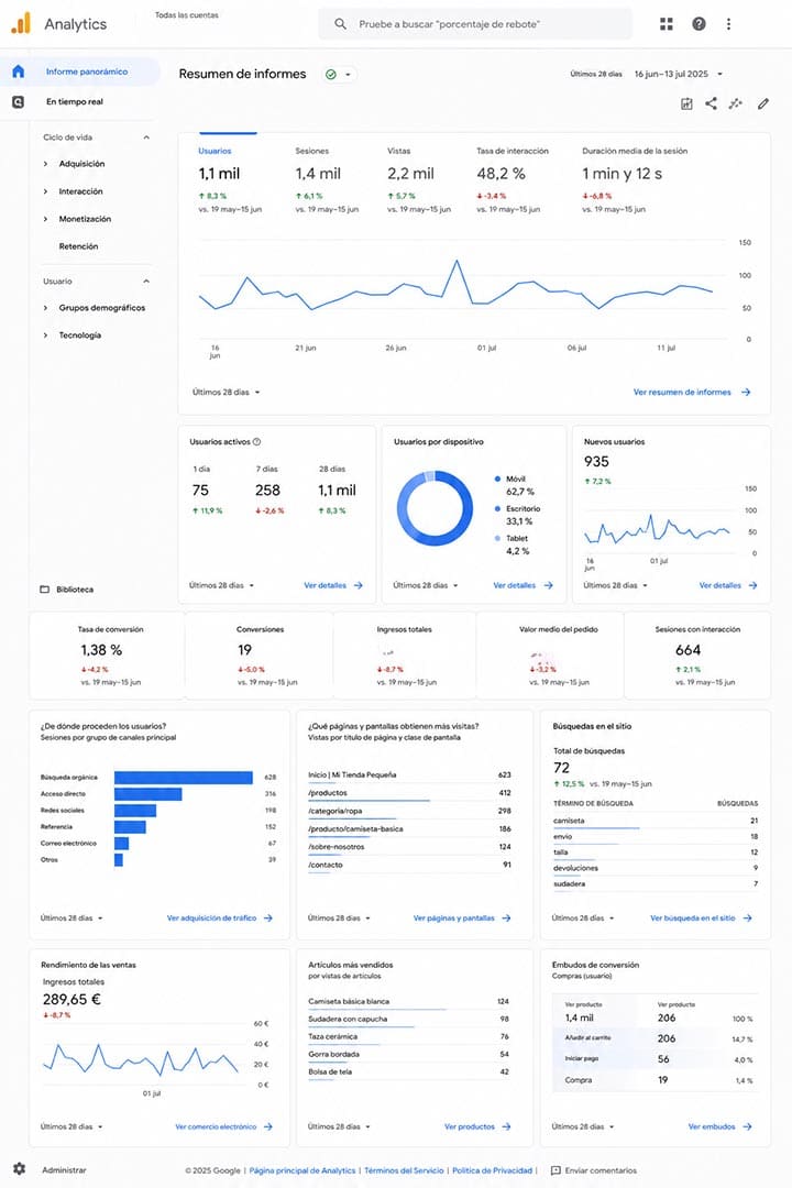 servicios de seo para webs y tiendas
